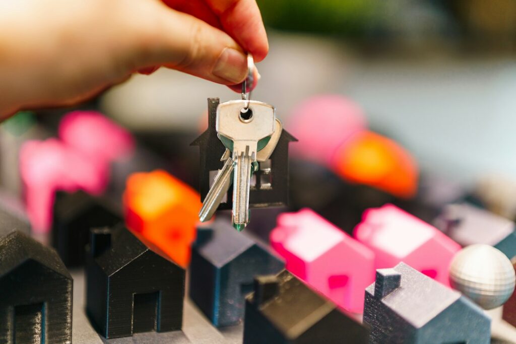 Homebuyer reviewing mortgage debt-to-income planning
